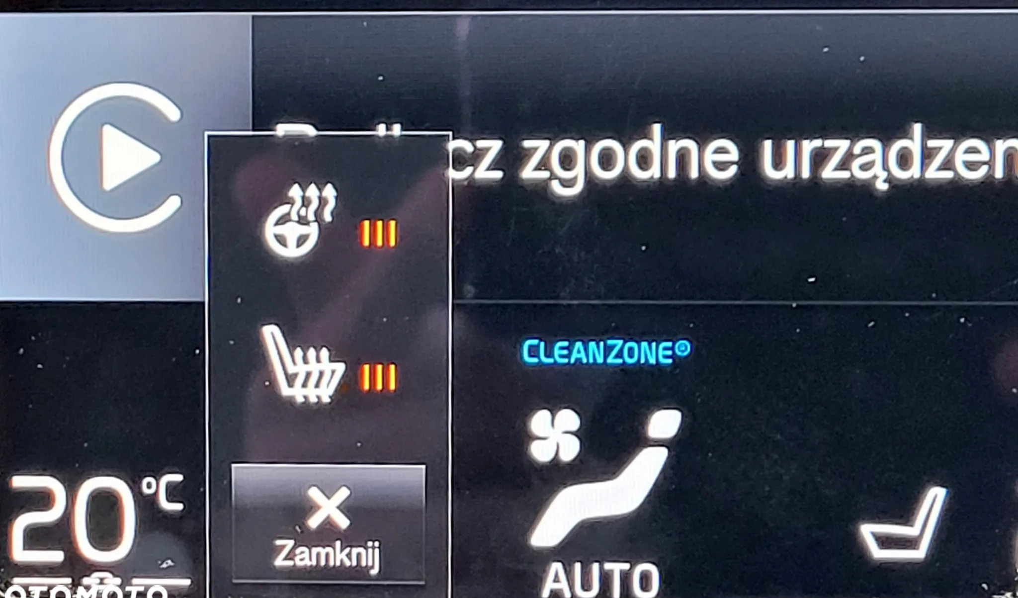 Volvo V90 Cross Country cena 215500 przebieg: 81200, rok produkcji 2021 z Koluszki małe 631